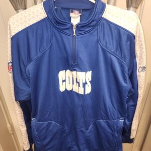 NFL Colts Blue Quarter-Zip Men's Sweatshirt